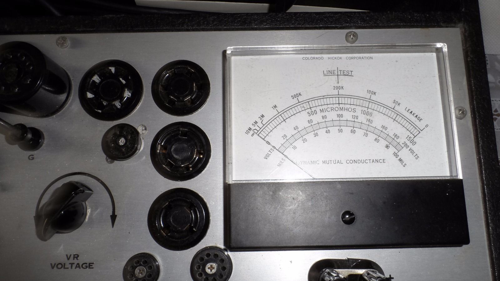 Hickok 752A tube tester