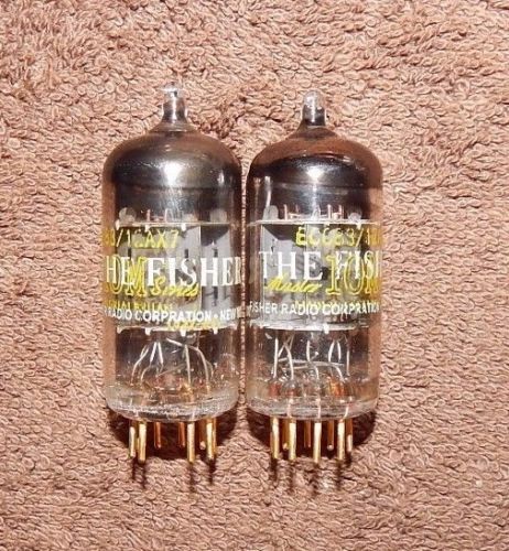 The Fisher Mullard 10M Master Series ECC83 12AX7 tube - Mullard