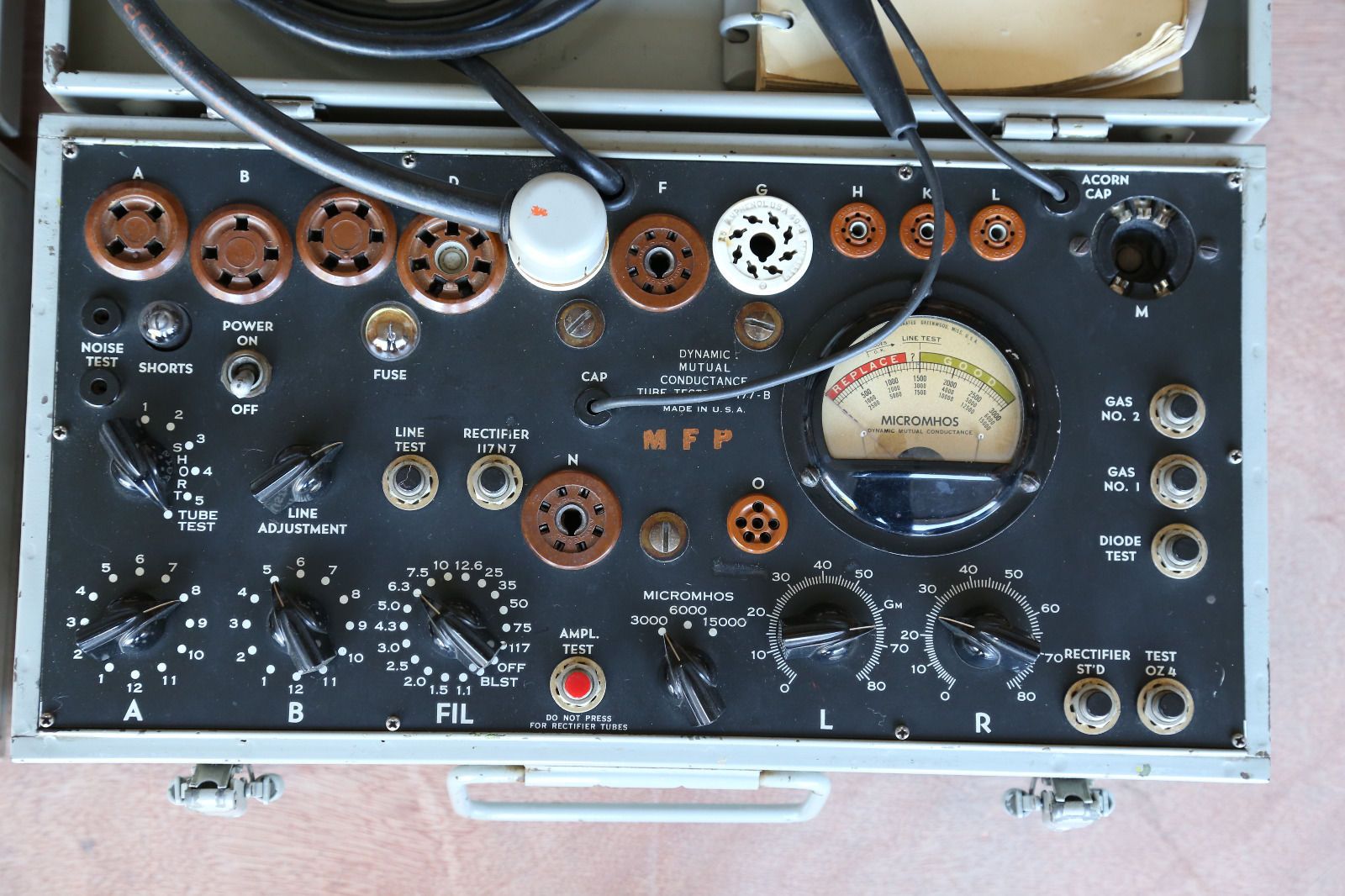 undefined I-177-B tube tester