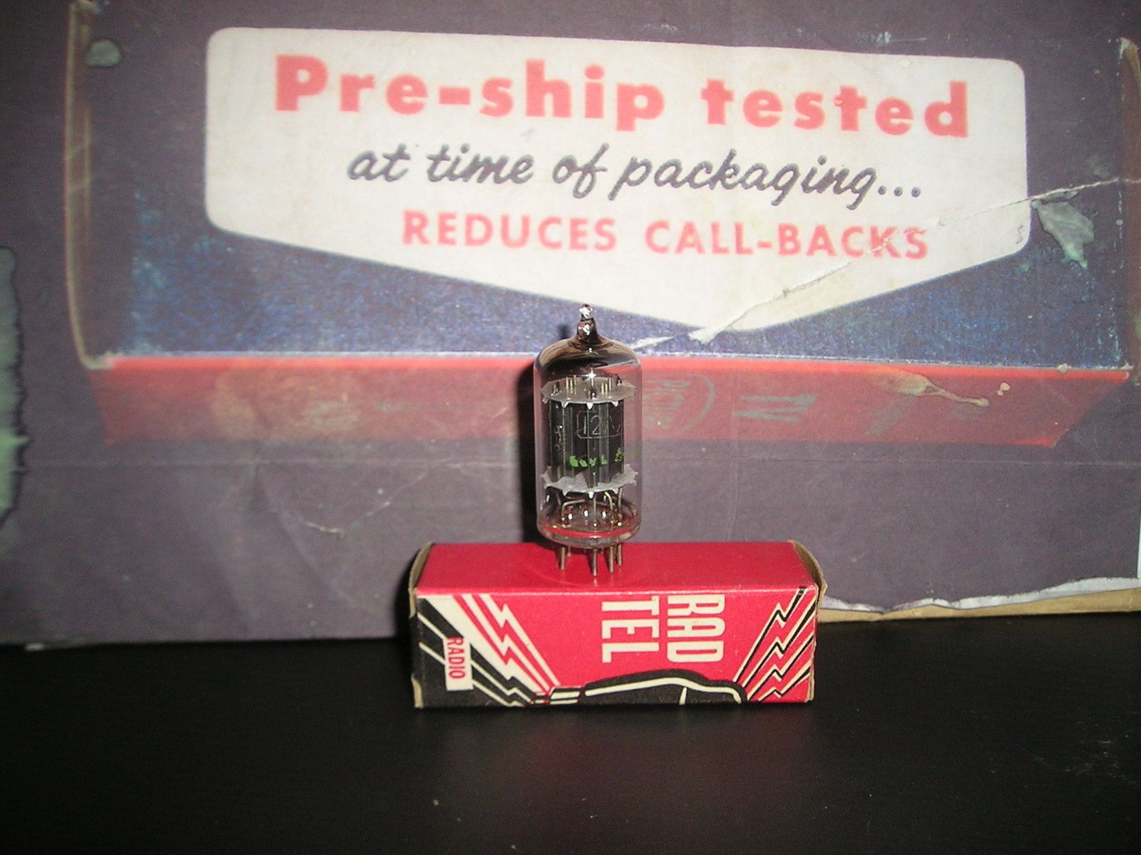 Rad Tel 12AX7 tube - Sylvania