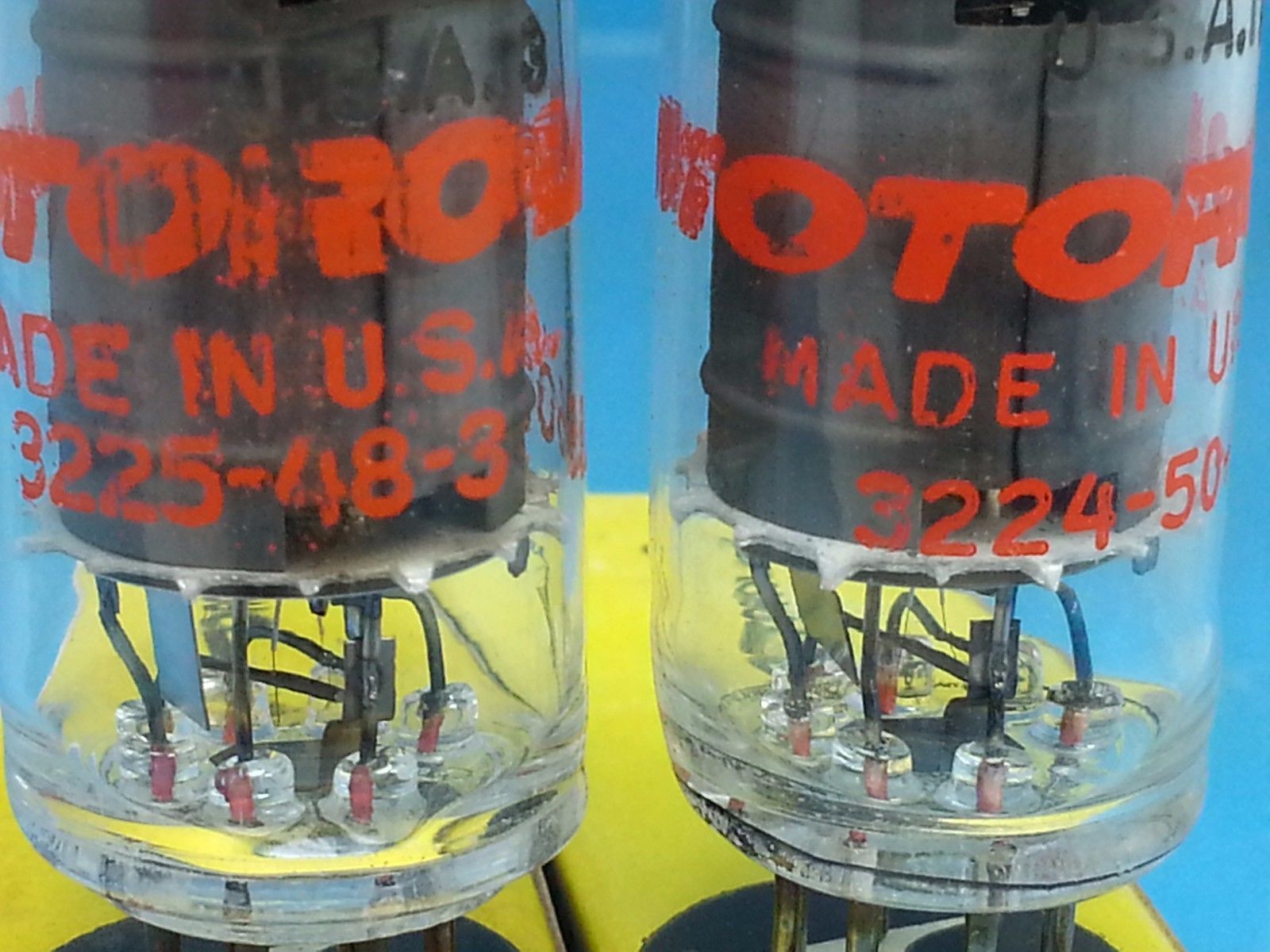 Motorola 6BH6 tube - Tung-Sol