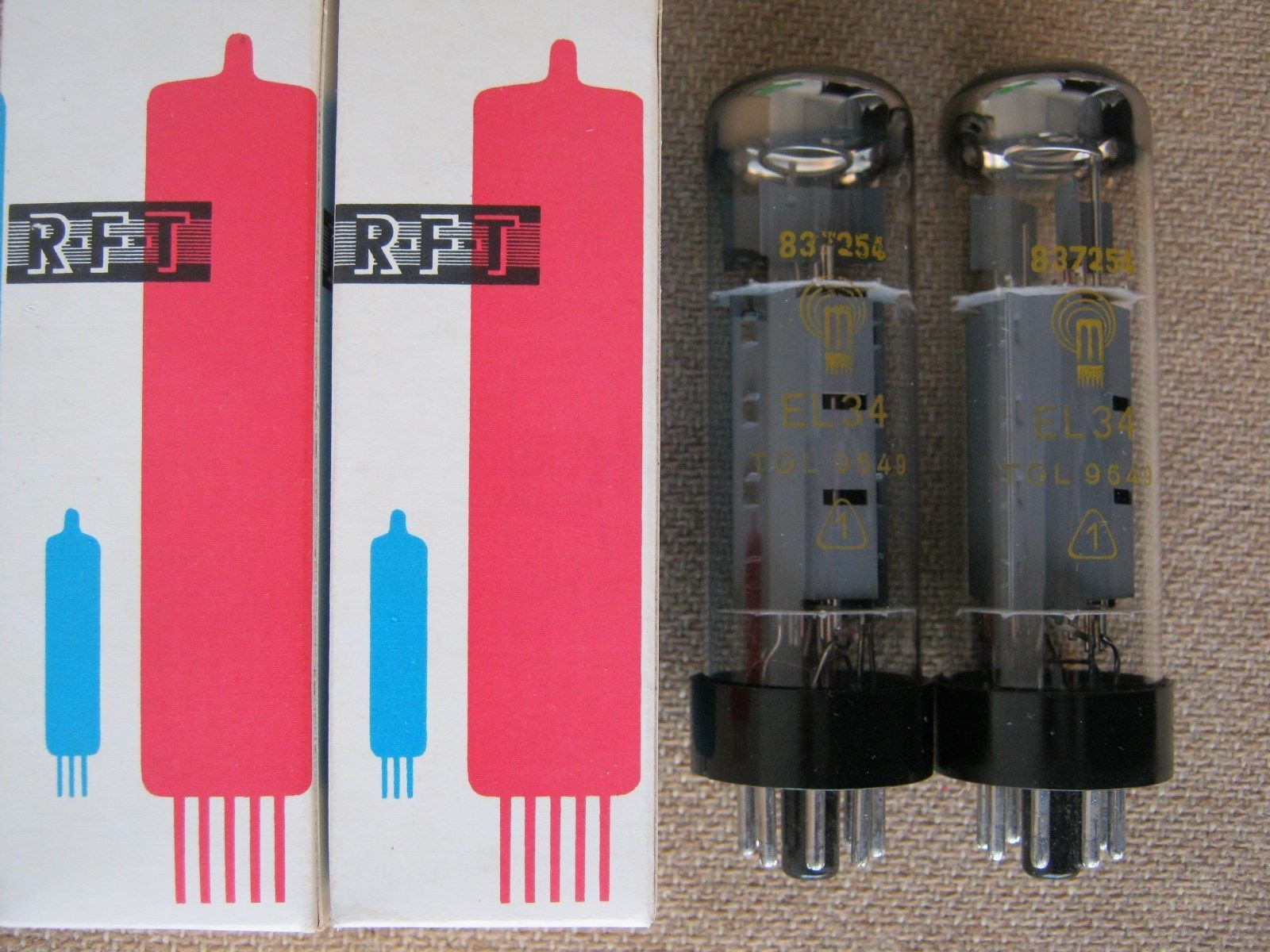 RFT EL34 tube