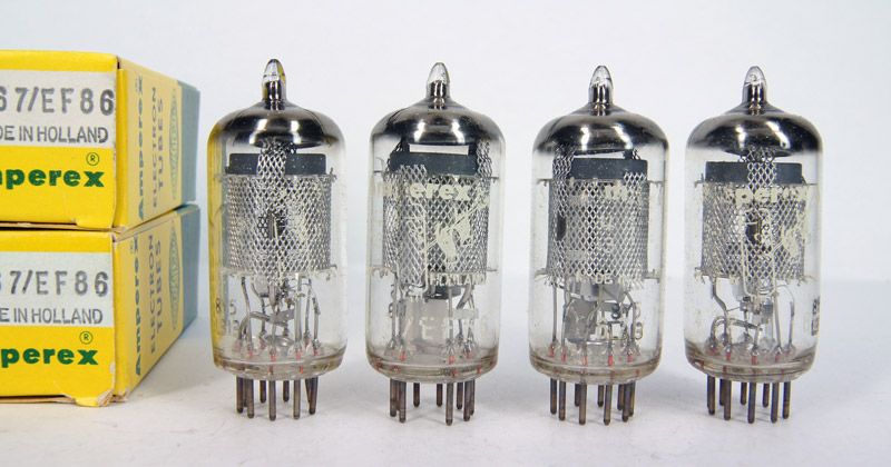 Amperex 6267 EF86 8Y5 tube