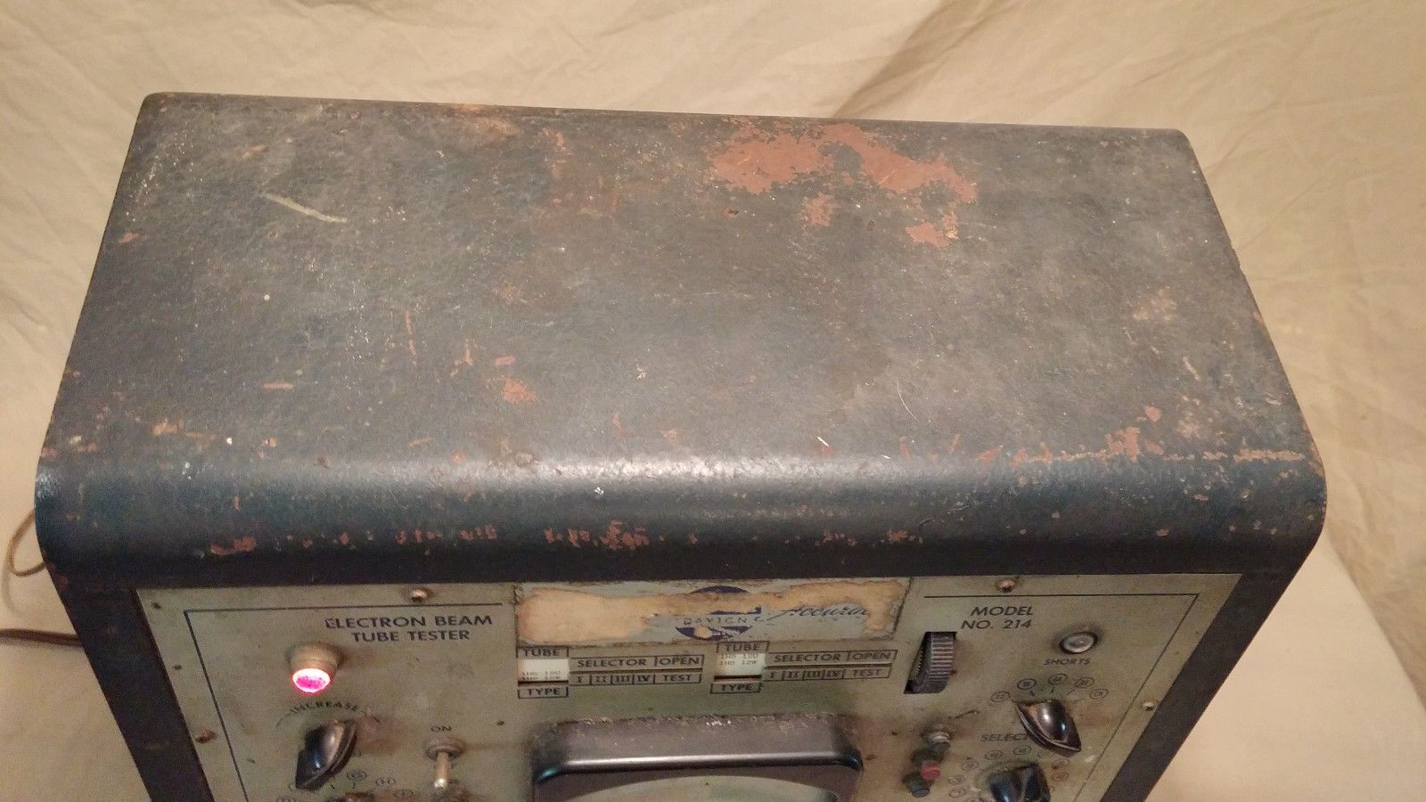 Boes 214 tube tester