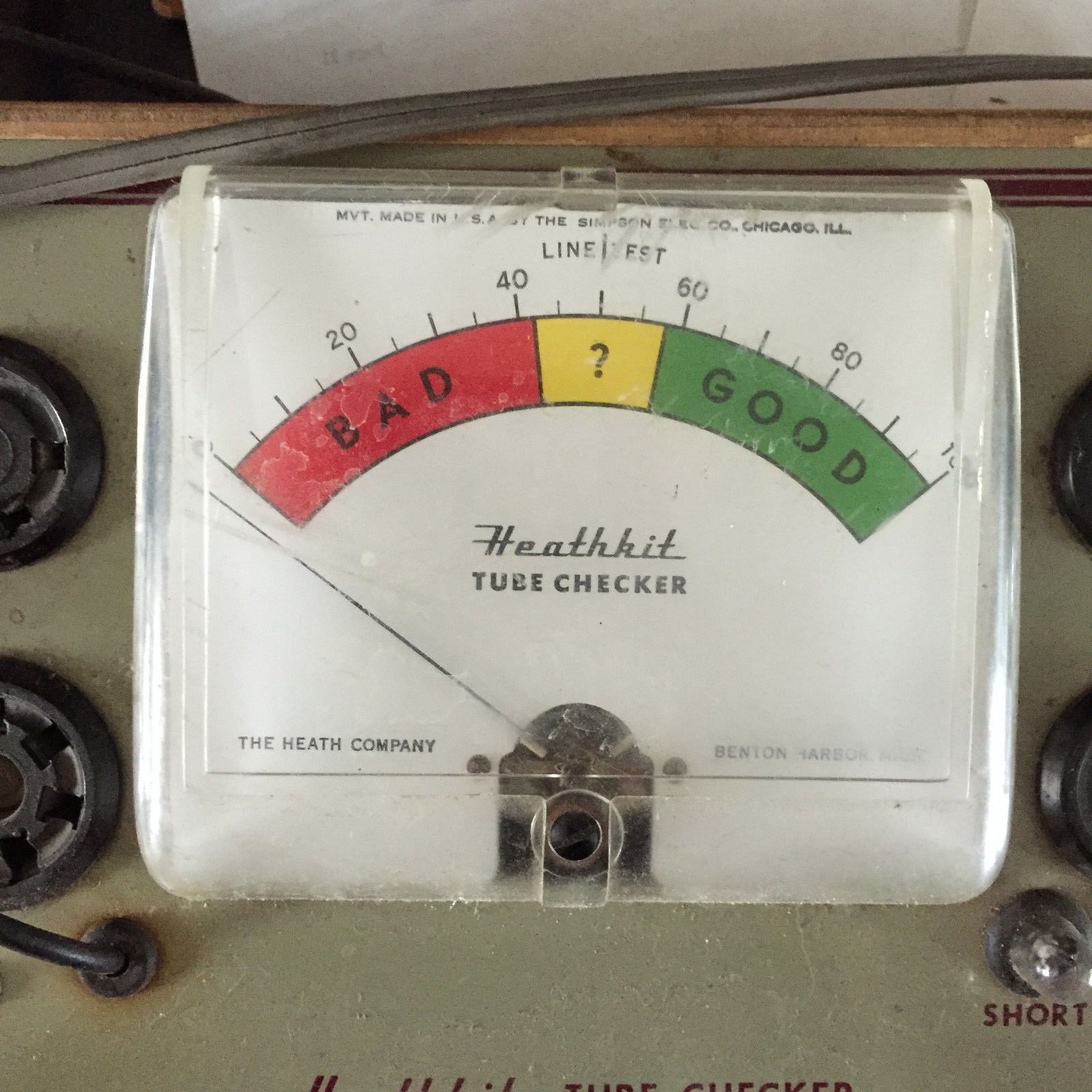 Heathkit TC-2 tube tester