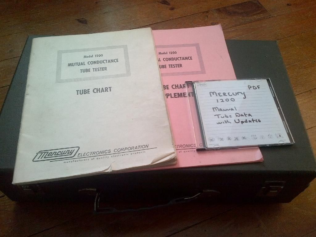 Mercury 1200 tube tester