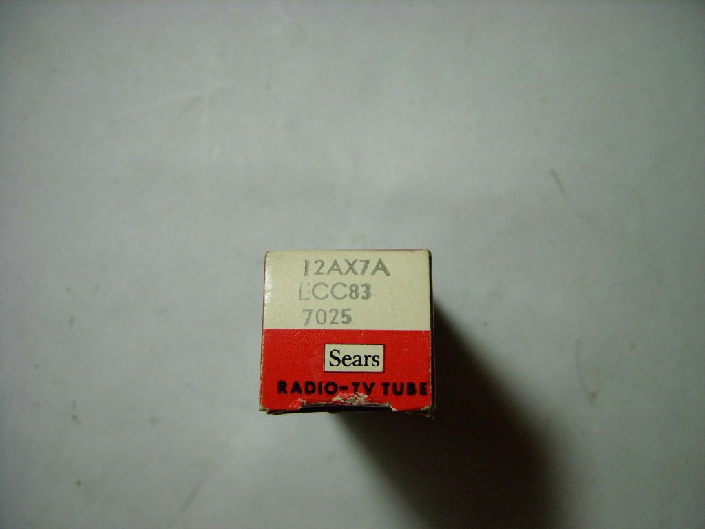 Sears 12AX7A 7025 ECC83 tube