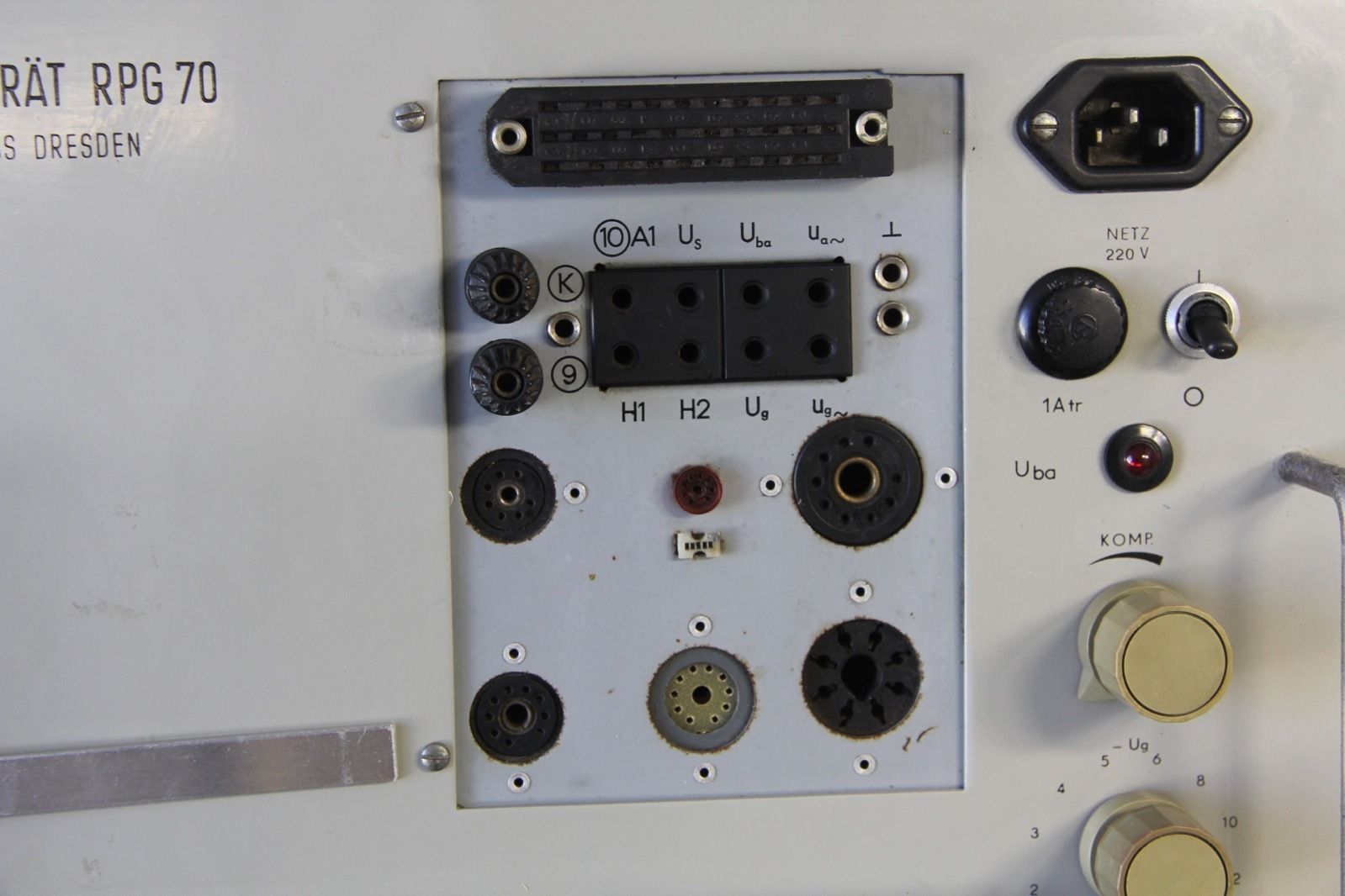 Elektromess Dresden RPG 70 tube tester