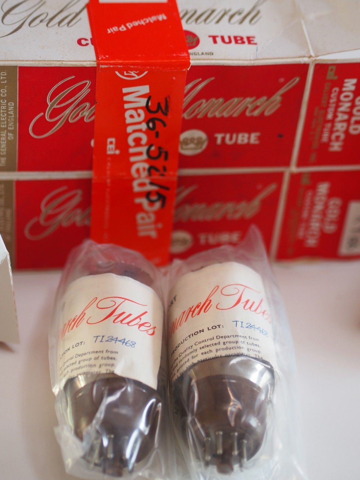 Genalex Gold Monarch KT66 tube - M-O Valve Co. Ltd