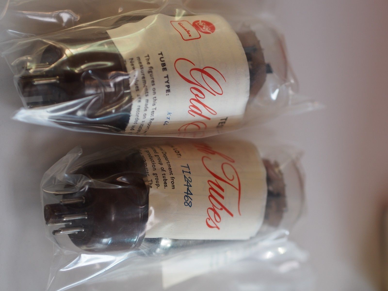 Genalex Gold Monarch KT66 tube - M-O Valve Co. Ltd