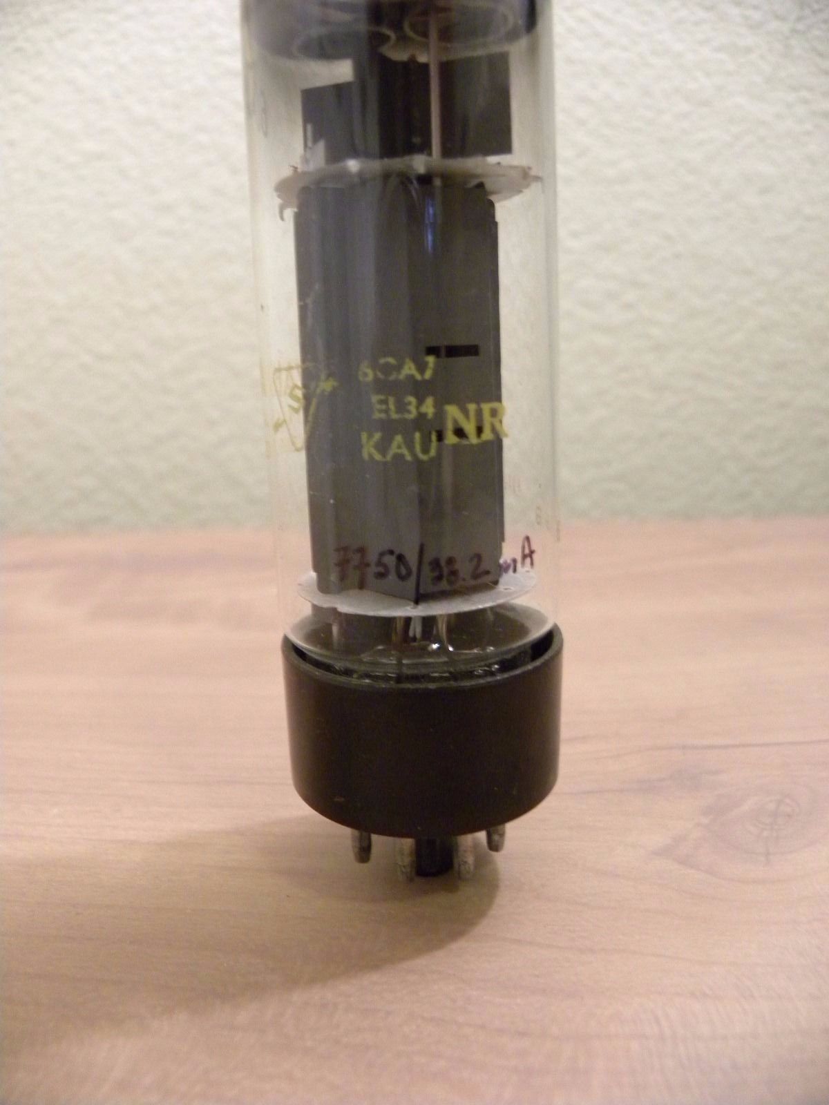 Sylvania EL34 XF2 tube - Mullard