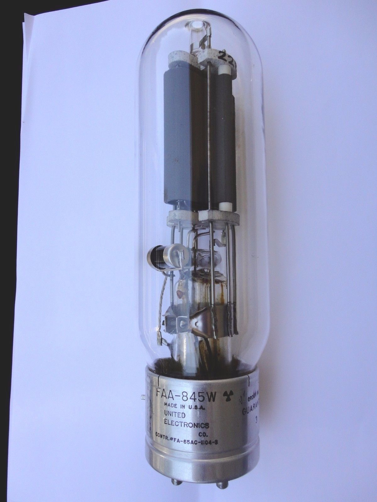 National Union 845 FAA-845W tube