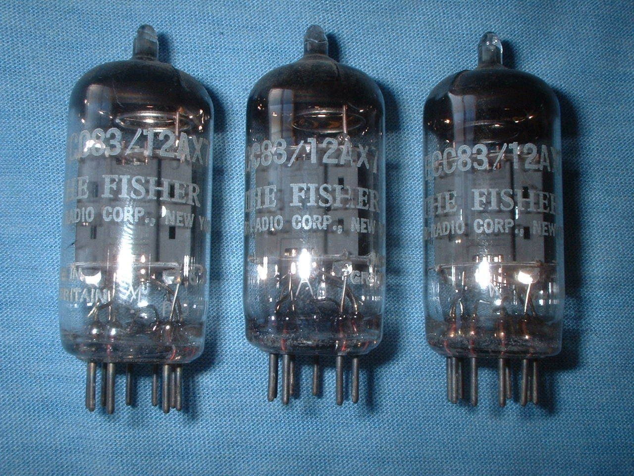 The Fisher ECC83 12AX7 I63 tube - Mullard