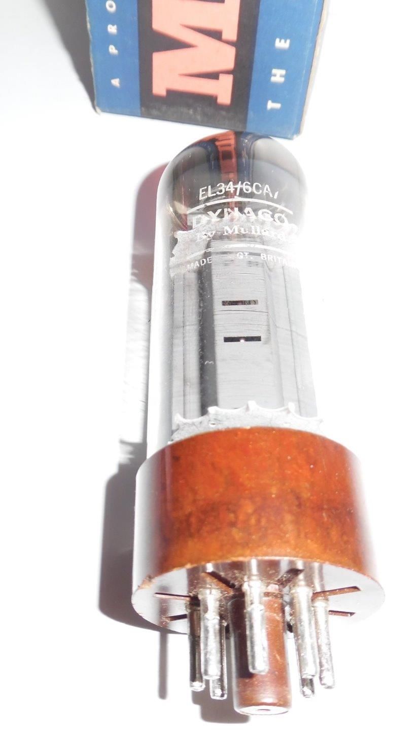 Dynaco Mullard EL34 XF1 tube - Mullard