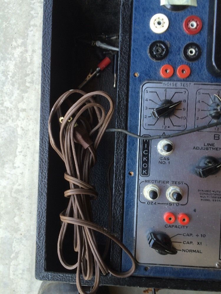 Hickok 550X tube tester