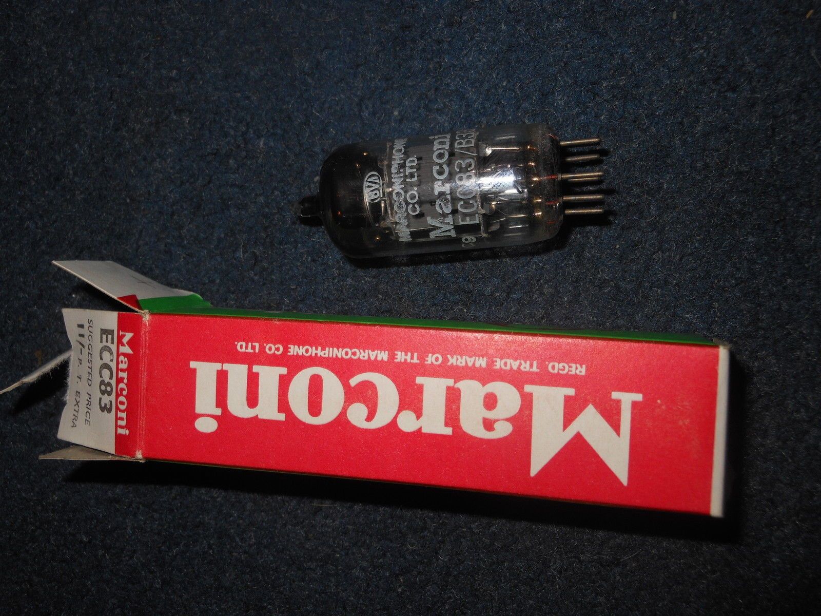 Marconi 12AX7 ECC83 B339 I63 tube