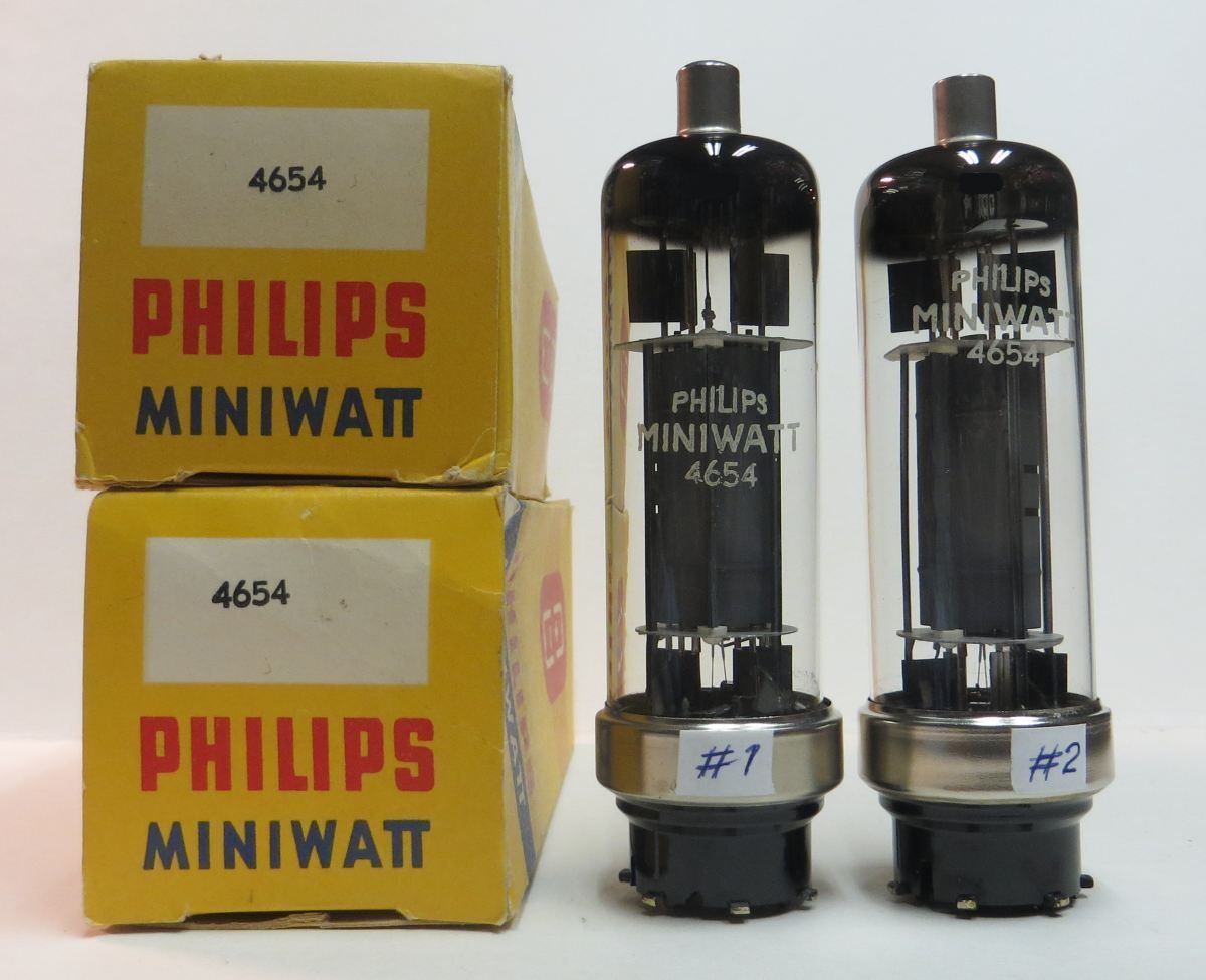 Philips Miniwatt 4654 E42 tube
