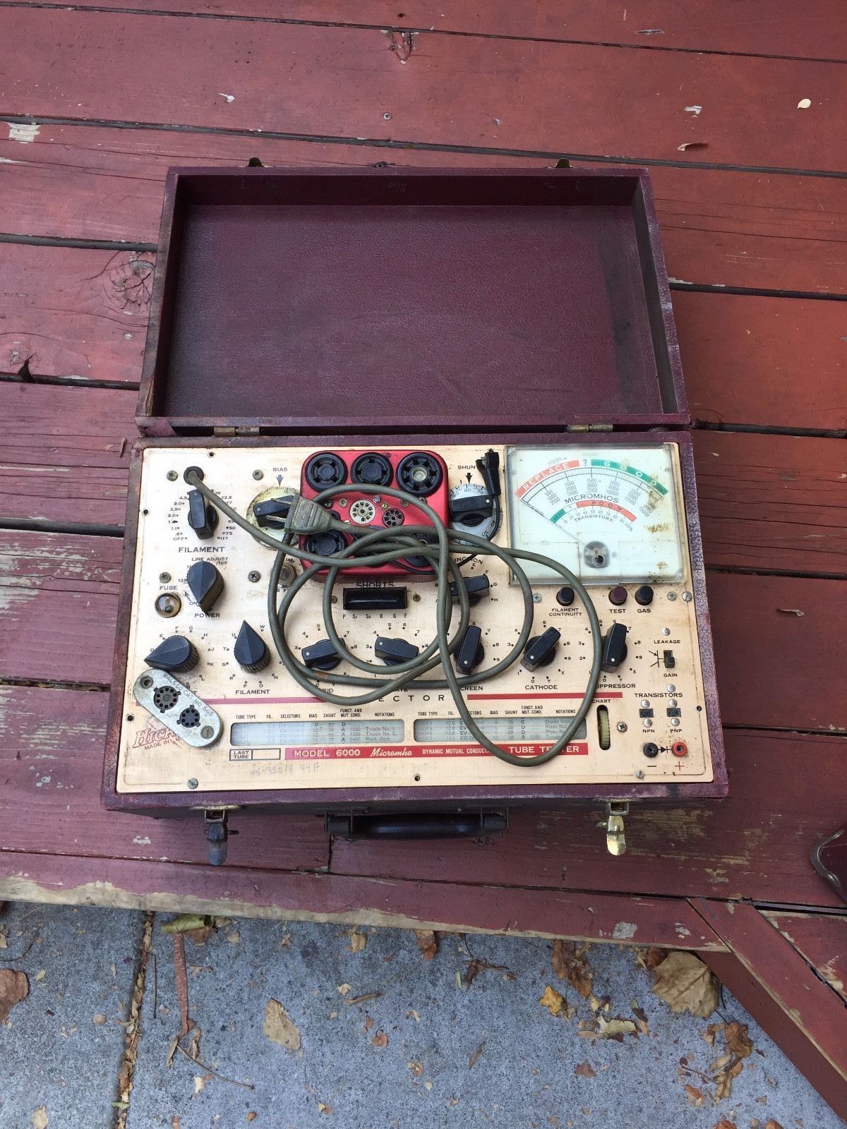 Hickok 6000 tube tester