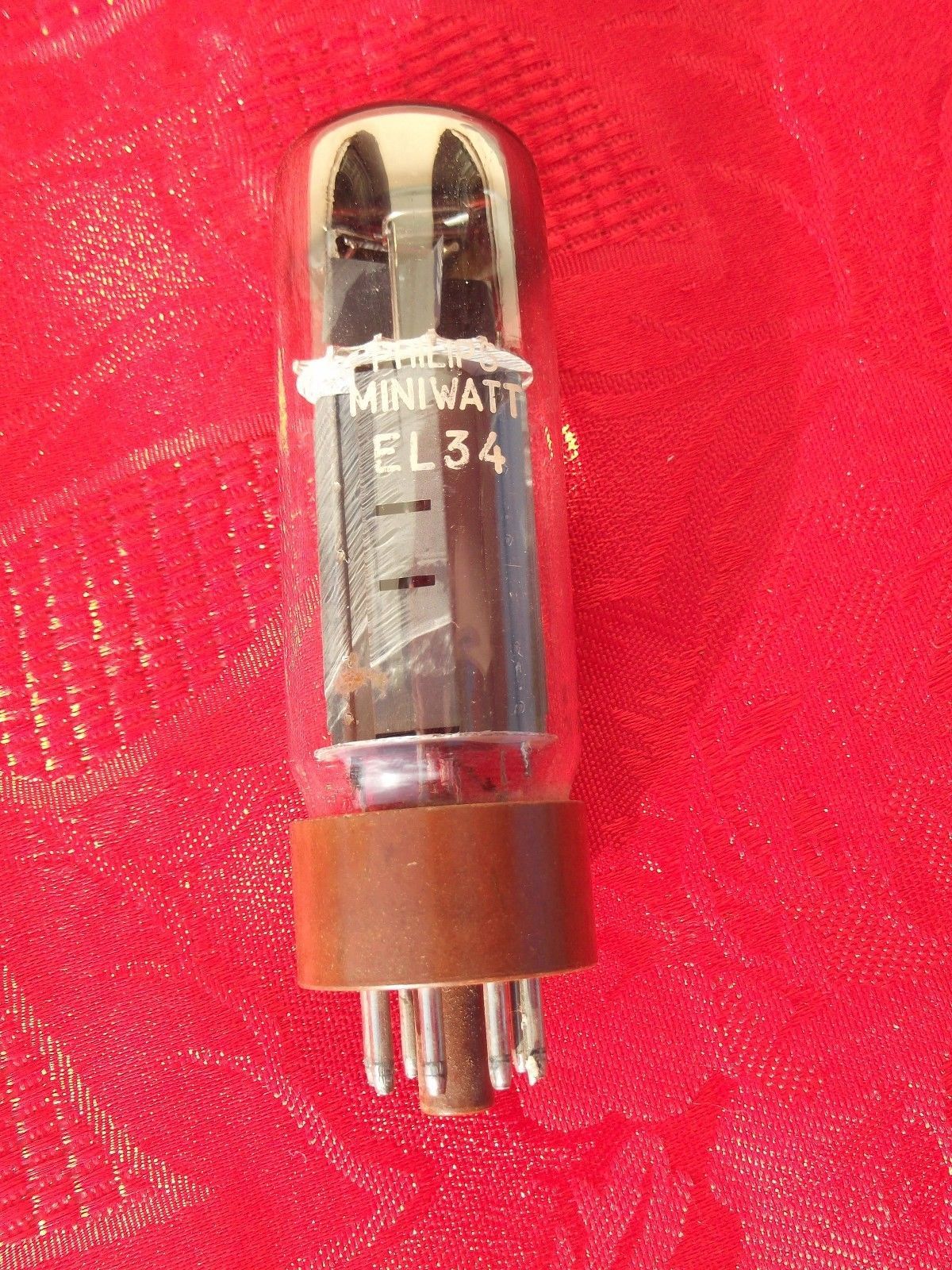 Philips Miniwatt EL34 XF3 tube