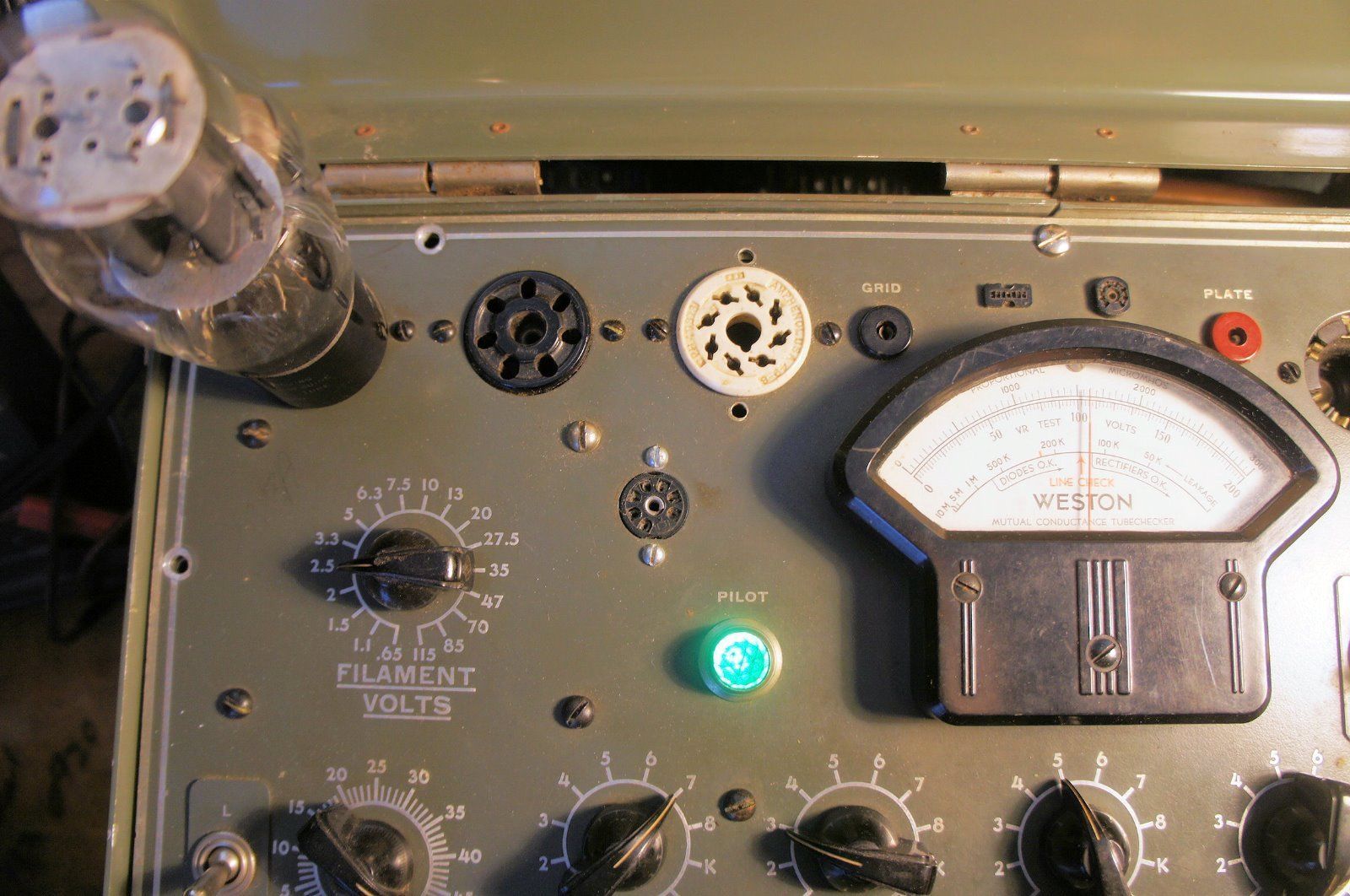 Weston 978 tube tester