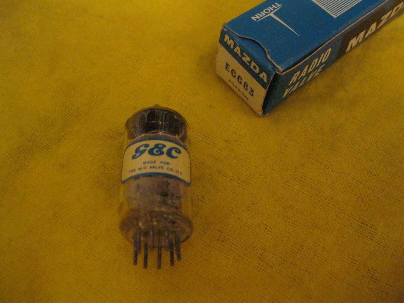 G.E.C. ECC83 tube