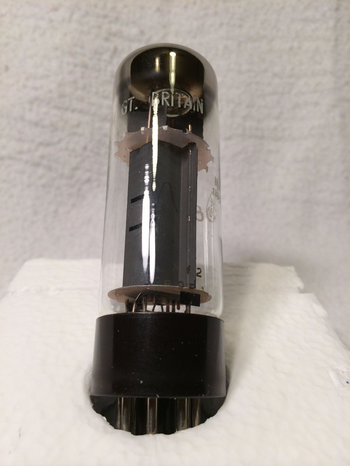 Ge 6CA7 EL34 XF2 tube - Mullard