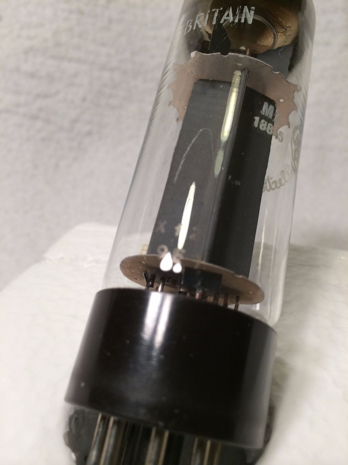 Ge 6CA7 EL34 XF2 tube - Mullard