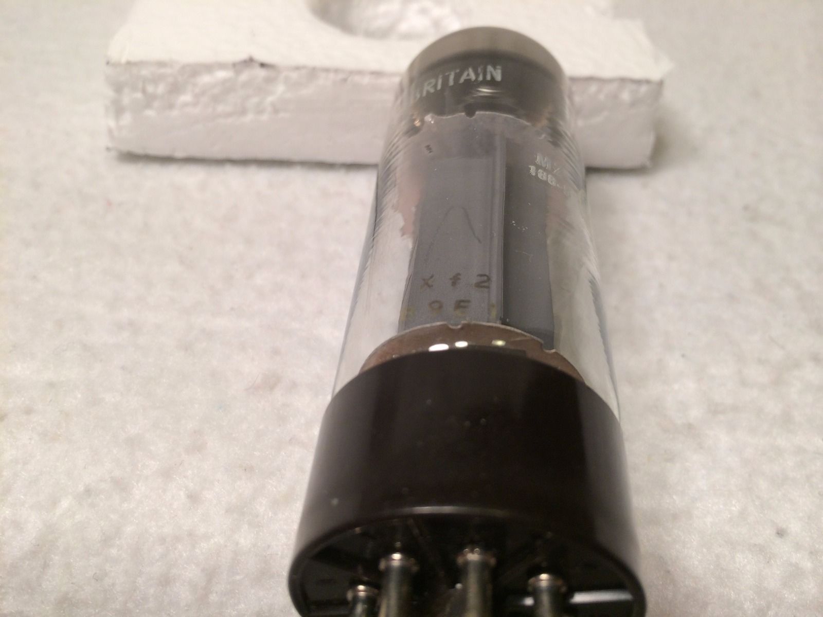 Ge 6CA7 EL34 XF2 tube - Mullard