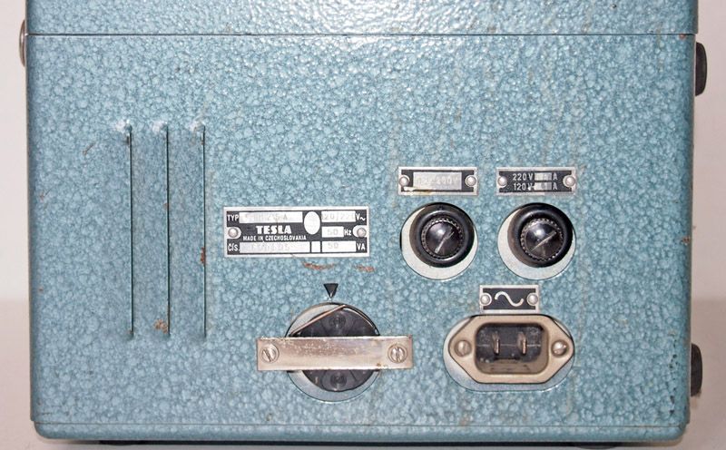 Tesla BM 215A tube tester