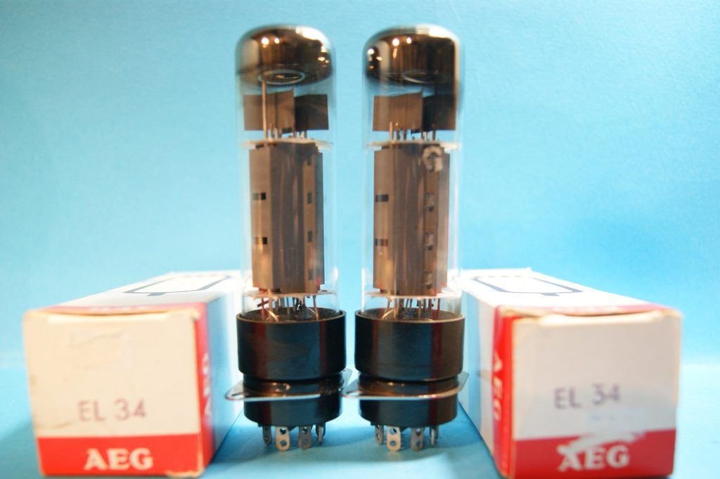 AEG EL34 tube - RFT